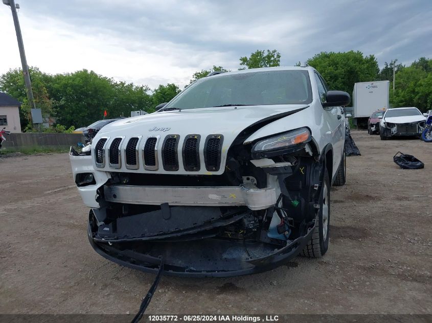 2015 Jeep Cherokee Sport VIN: 1C4PJMAB1FW527134 Lot: 12035772