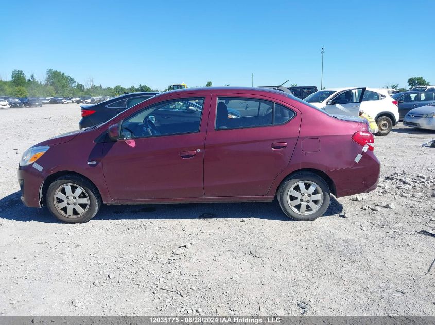 2017 Mitsubishi Mirage G4 Es VIN: ML32F3FJ6HH003168 Lot: 12035775