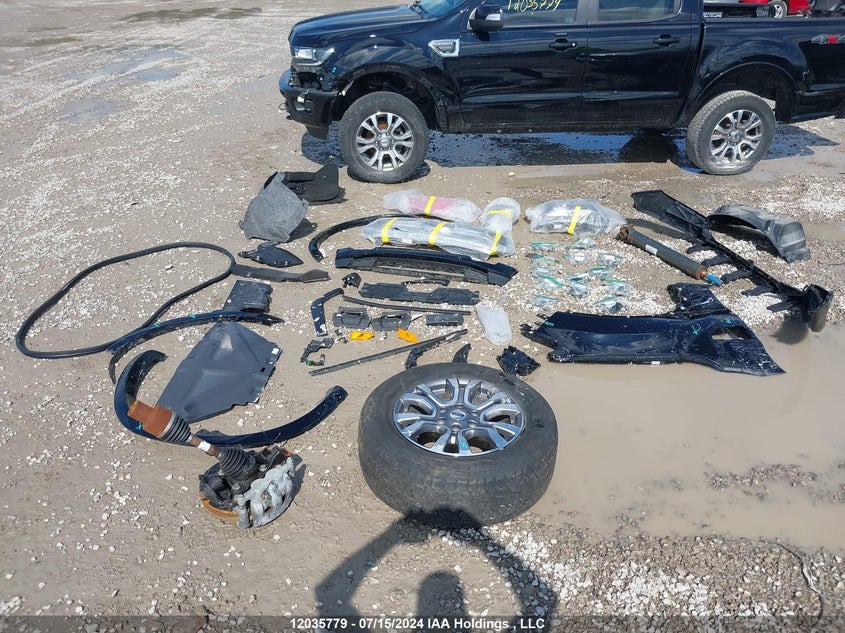 2023 Ford Ranger VIN: 1FTER4FH7PLE24347 Lot: 12035779