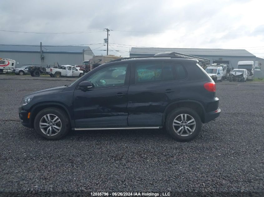 2014 Volkswagen Tiguan S/Se/Sel/R-Line VIN: WVGHV3AX6EW616786 Lot: 12035796