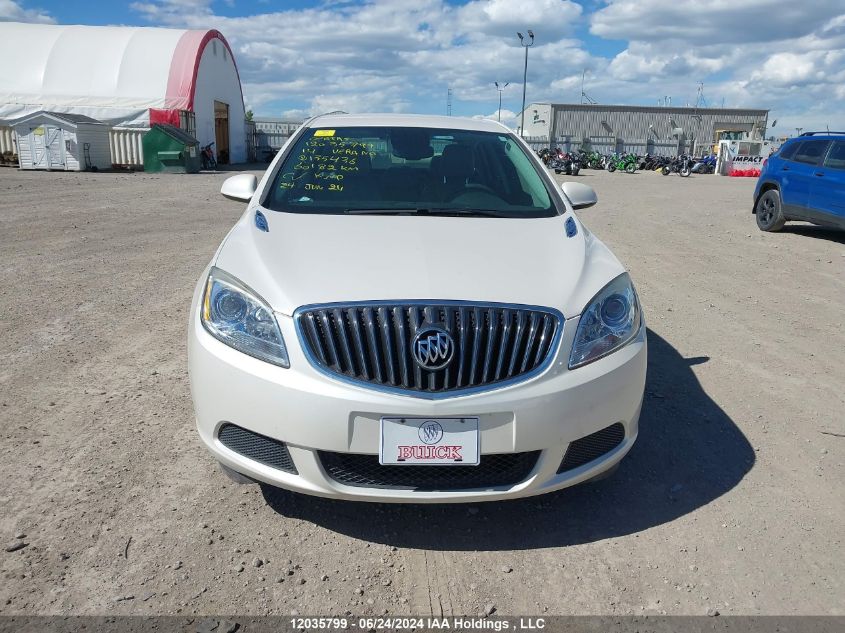 2014 Buick Verano VIN: 1G4PN5SK9E4135436 Lot: 12035799