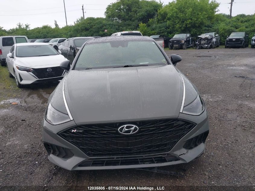 2021 Hyundai Sonata N Line VIN: 5NPEK4JC6MH126386 Lot: 12035805