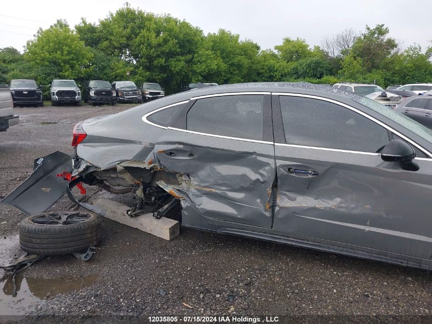 2021 Hyundai Sonata N Line VIN: 5NPEK4JC6MH126386 Lot: 12035805