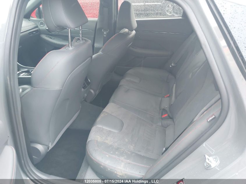 2021 Hyundai Sonata N Line VIN: 5NPEK4JC6MH126386 Lot: 12035805