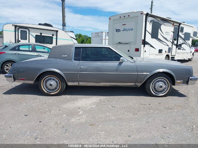 1985 Buick Riviera VIN: 1G4EZ57Y1FE447402 Lot: 12035819