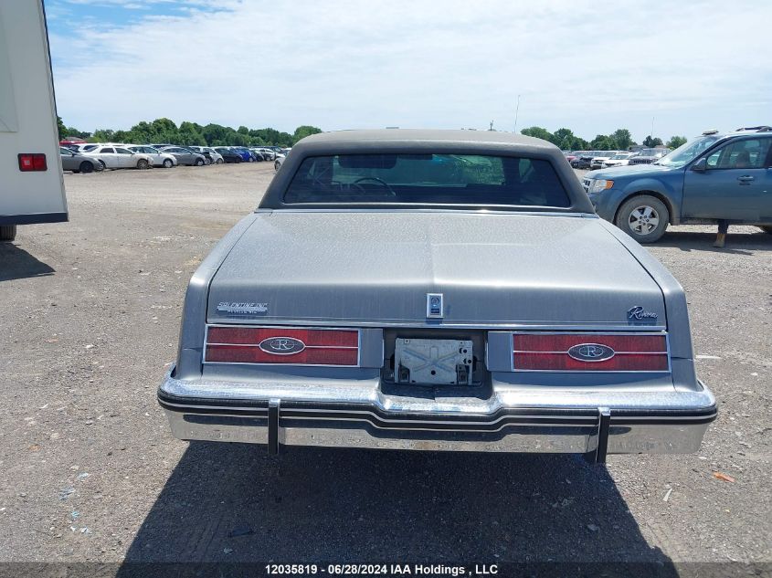 1985 Buick Riviera VIN: 1G4EZ57Y1FE447402 Lot: 12035819