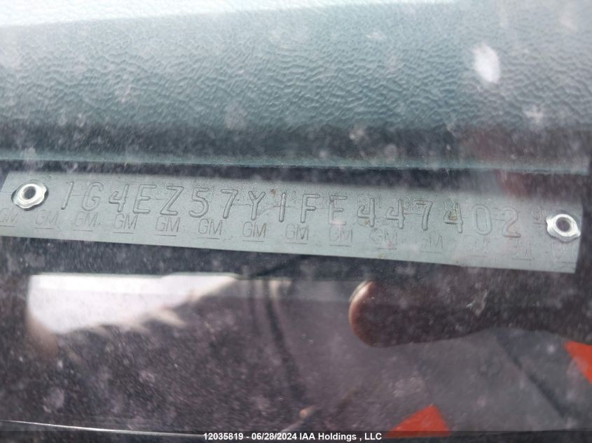 1985 Buick Riviera VIN: 1G4EZ57Y1FE447402 Lot: 12035819