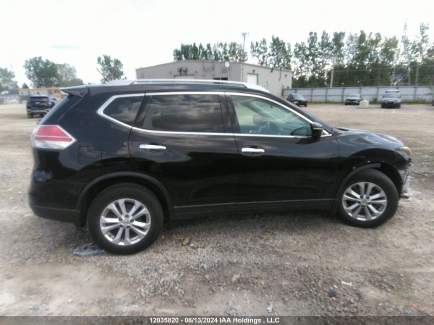 2014 Nissan Rogue S/Sl/Sv VIN: 5N1AT2MV7EC755838 Lot: 12035820