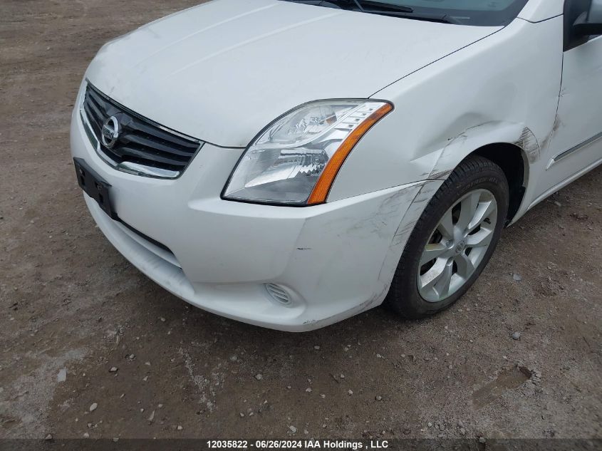 2012 Nissan Sentra 2.0 S VIN: 3N1AB6AP0CL716355 Lot: 12035822