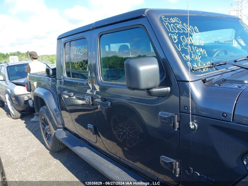 2023 Jeep Gladiator Sport S VIN: 1C6HJTAG4PL521879 Lot: 12035829