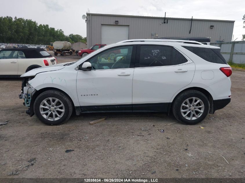 2019 Chevrolet Equinox VIN: 2GNAXKEV8K6155641 Lot: 12035834