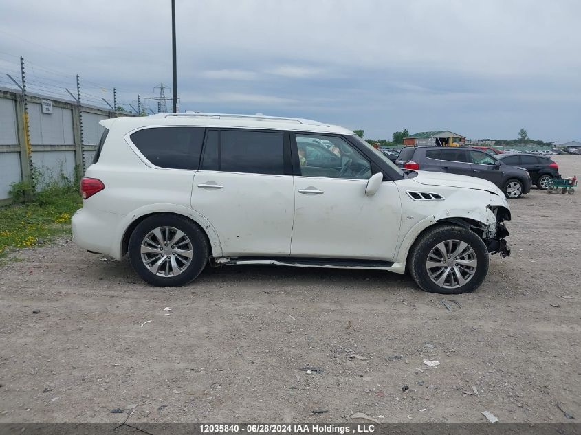 2017 Infiniti Qx80 VIN: JN8AZ2NE2H9159933 Lot: 12035840