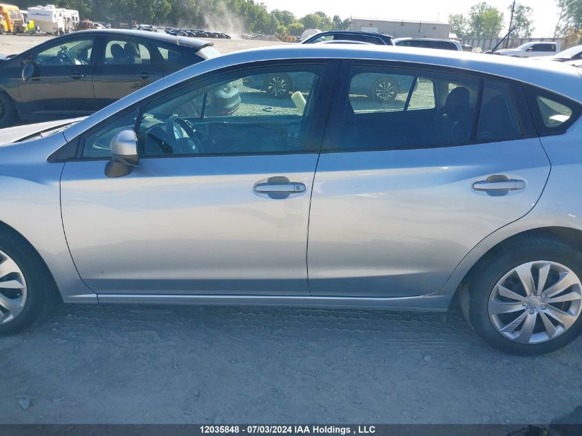 2018 Subaru Impreza VIN: 4S3GTAA69J3738216 Lot: 12035848