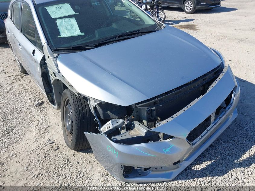 2018 Subaru Impreza VIN: 4S3GTAA69J3738216 Lot: 12035848