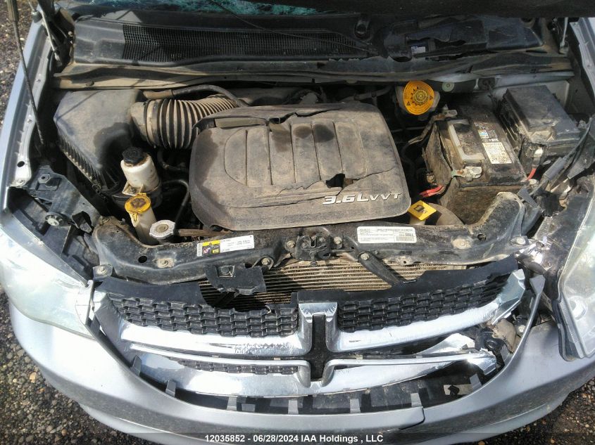 2017 Dodge Grand Caravan Crew VIN: 2C4RDGDG8HR775224 Lot: 12035852