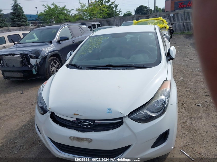 2012 Hyundai Elantra Gls/Limited VIN: 5NPDH4AE5CH106768 Lot: 12035854