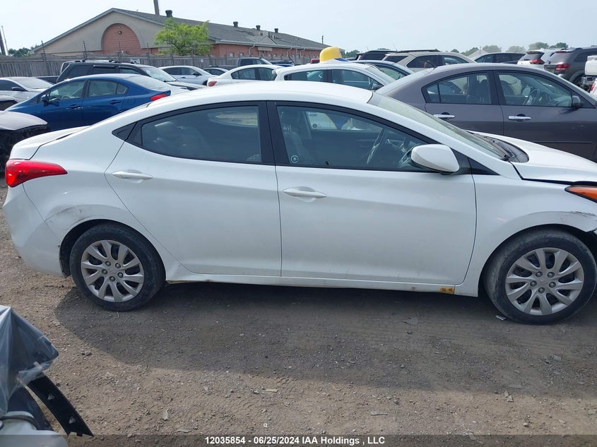 2012 Hyundai Elantra Gls/Limited VIN: 5NPDH4AE5CH106768 Lot: 12035854