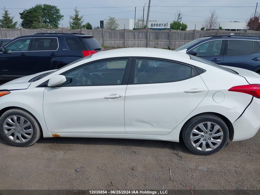 2012 Hyundai Elantra Gls/Limited VIN: 5NPDH4AE5CH106768 Lot: 12035854