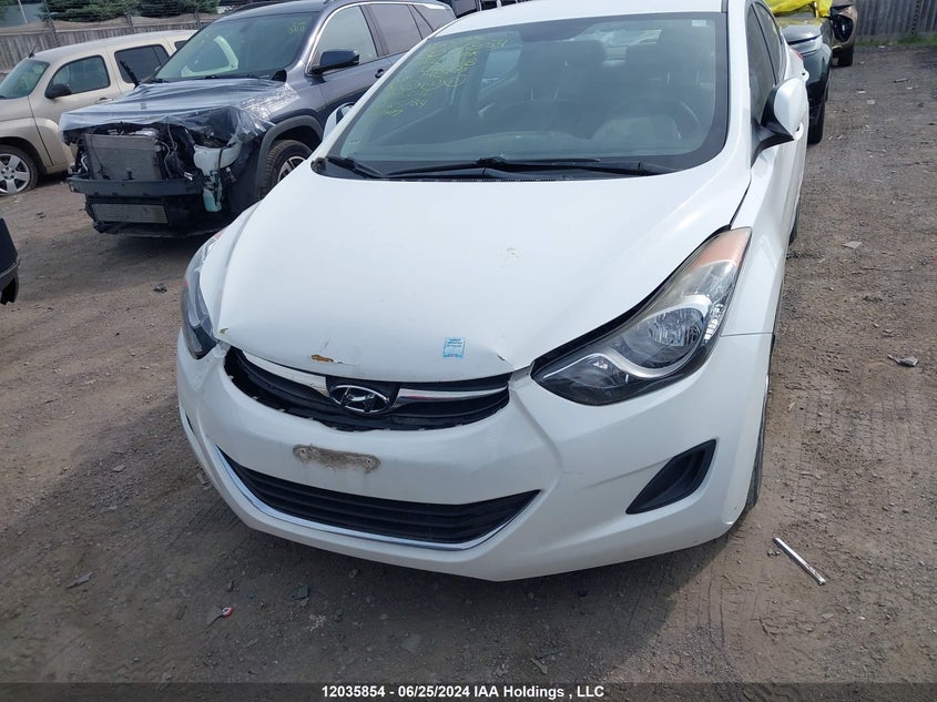 2012 Hyundai Elantra Gls/Limited VIN: 5NPDH4AE5CH106768 Lot: 12035854