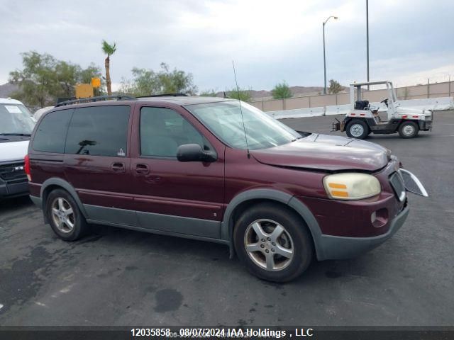 2009 Pontiac Montana Sv6 VIN: 1GMDU23199D118653 Lot: 12035858