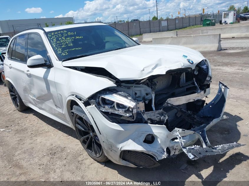 2018 BMW X5 xDrive35D VIN: 5UXKS4C5XJ0Z89460 Lot: 12035861