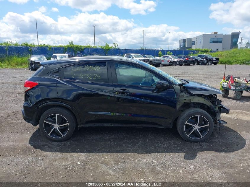 2019 Honda Hr-V Sport VIN: 3CZRU6H22KM103225 Lot: 12035863