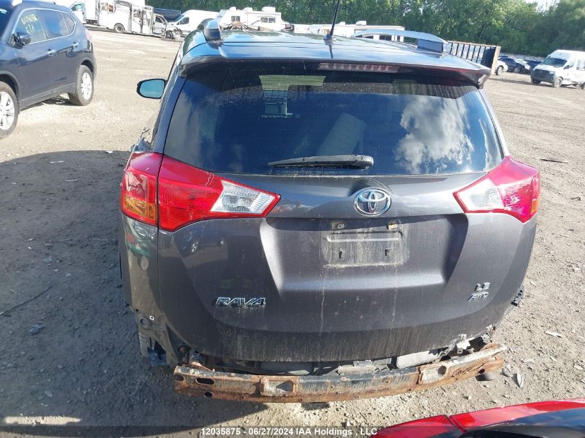 2015 Toyota Rav4 Le VIN: 2T3BFREVXFW365614 Lot: 12035875