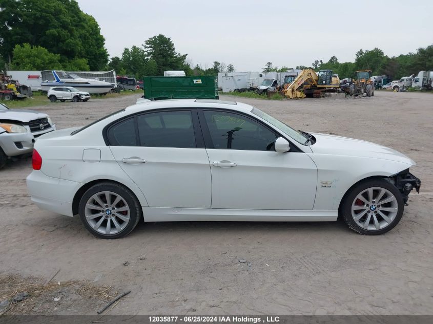 2011 BMW 3 Series VIN: WBAPK7G50BNN85720 Lot: 12035877