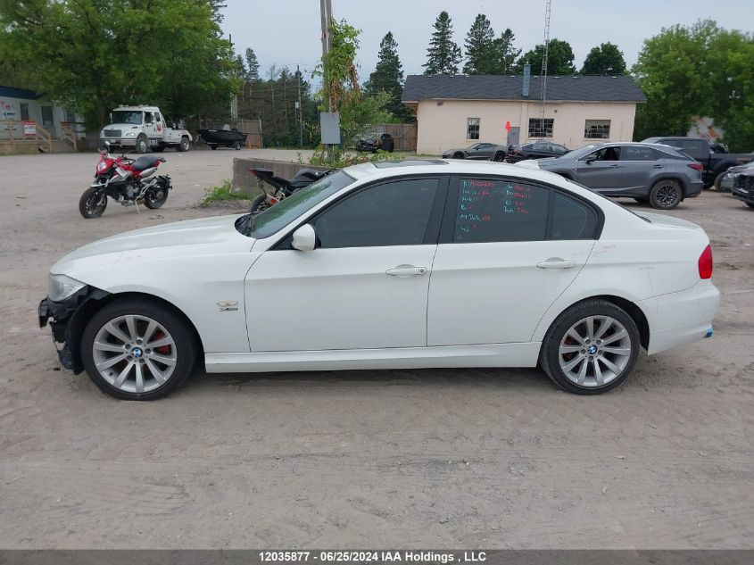 2011 BMW 3 Series VIN: WBAPK7G50BNN85720 Lot: 12035877