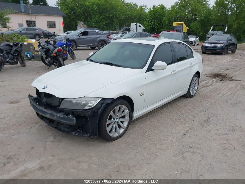 2011 BMW 3 Series VIN: WBAPK7G50BNN85720 Lot: 12035877