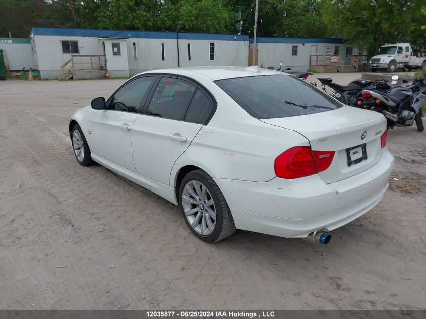 2011 BMW 3 Series VIN: WBAPK7G50BNN85720 Lot: 12035877