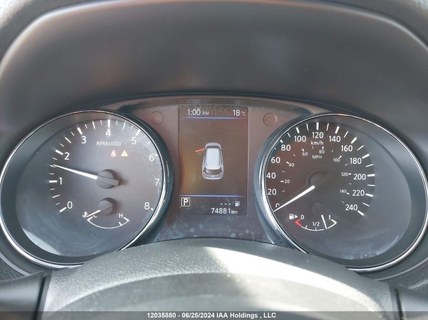 2019 Nissan Rogue S/Sl/Sv VIN: 5N1AT2MV8KC765869 Lot: 12035880