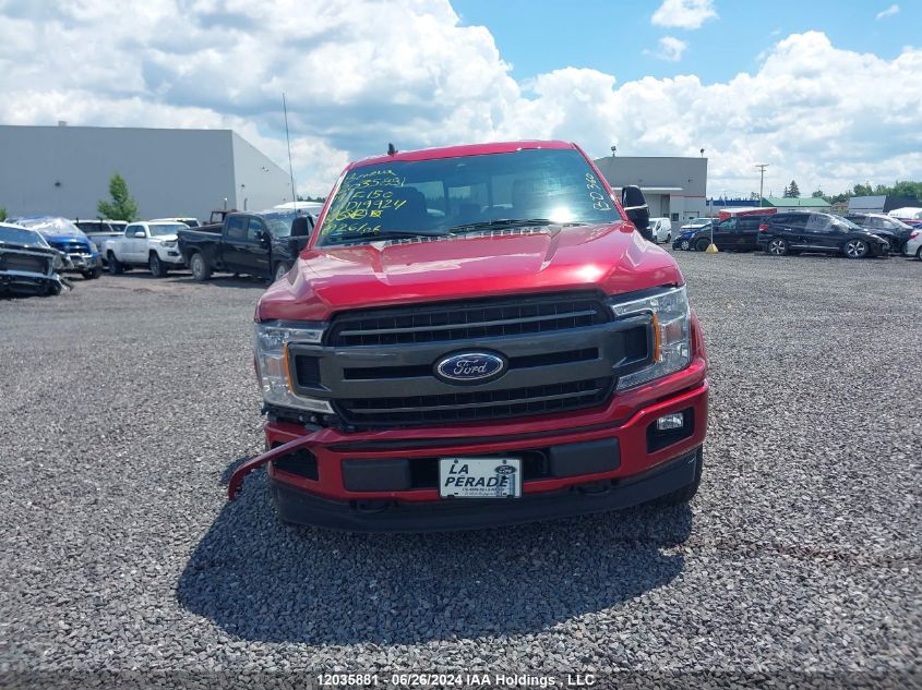 2019 Ford F-150 Xlt VIN: 1FTFW1E57KKD19924 Lot: 12035881