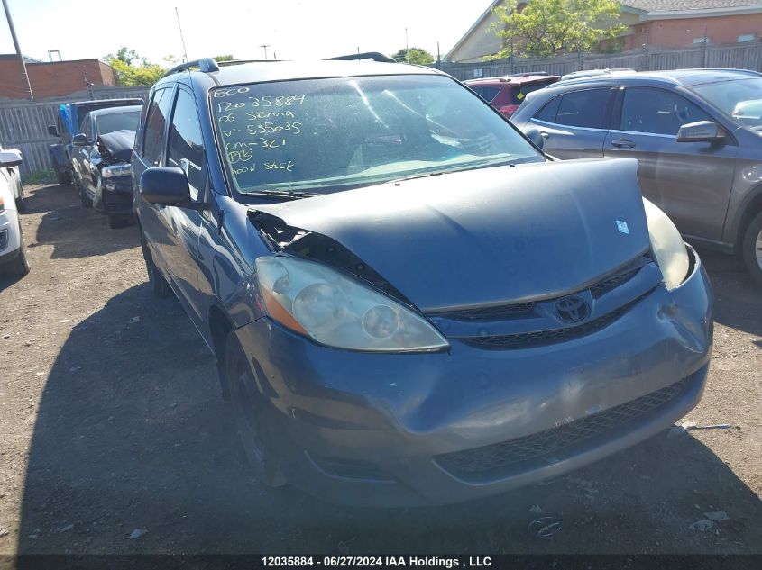 5TDZA29C36S535035 2006 Toyota Sienna Ce 7 Passenger/Ce 8 Passenger