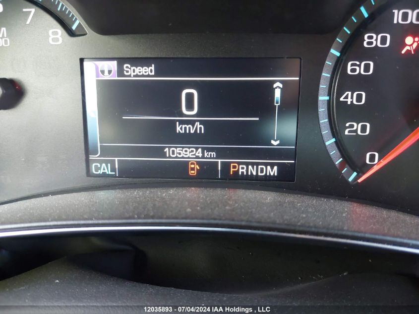 2016 Chevrolet Impala VIN: 2G1115S32G9201042 Lot: 12035893