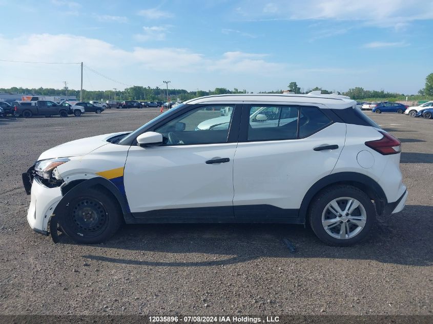 2021 Nissan Kicks S Xtronic Cvt VIN: 3N1CP5BV9ML526895 Lot: 12035896