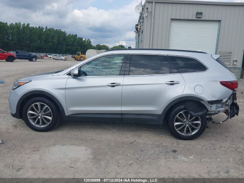 2017 Hyundai Santa Fe Se/Limited VIN: KM8SNDHF8HU227124 Lot: 12035899