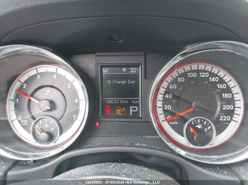 2011 Dodge Durango VIN: 1D4RE2GGXBC664110 Lot: 12035902