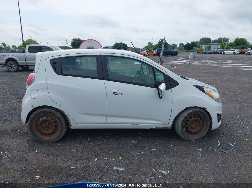 2015 Chevrolet Spark VIN: KL8CB6S91FC755373 Lot: 12035905