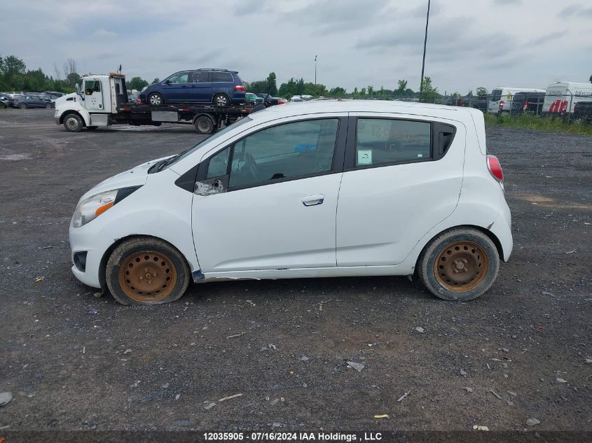 2015 Chevrolet Spark VIN: KL8CB6S91FC755373 Lot: 12035905