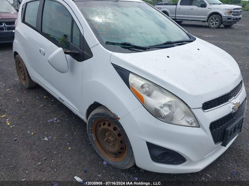 2015 Chevrolet Spark VIN: KL8CB6S91FC755373 Lot: 12035905