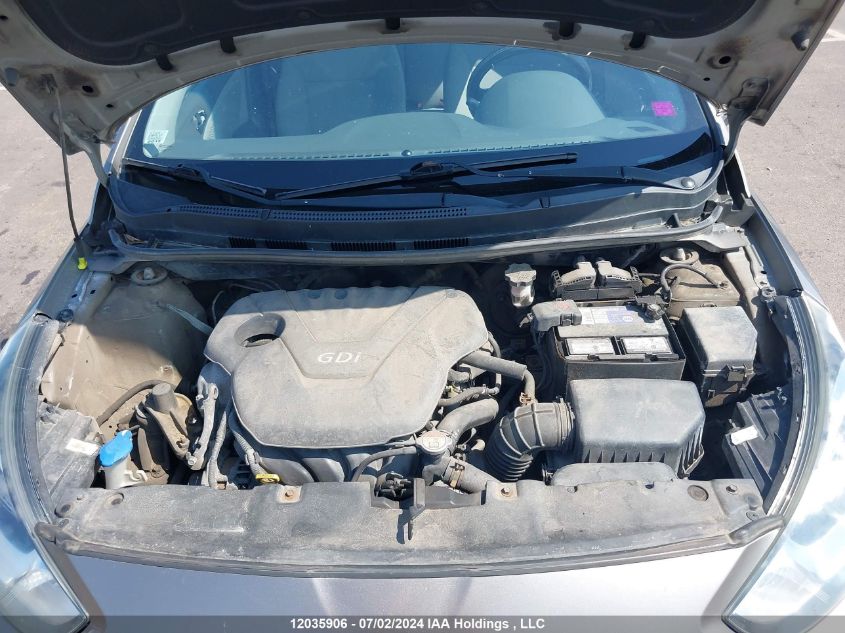 2013 Hyundai Accent Gls VIN: KMHCU4AE3DU347755 Lot: 12035906