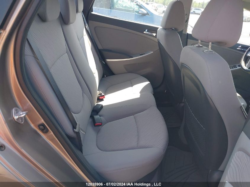 2013 Hyundai Accent Gls VIN: KMHCU4AE3DU347755 Lot: 12035906