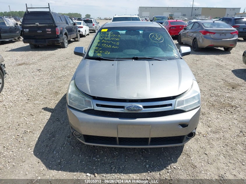 2008 Ford Focus Se/Sel/Ses VIN: 1FAHP35N18W246106 Lot: 12035913