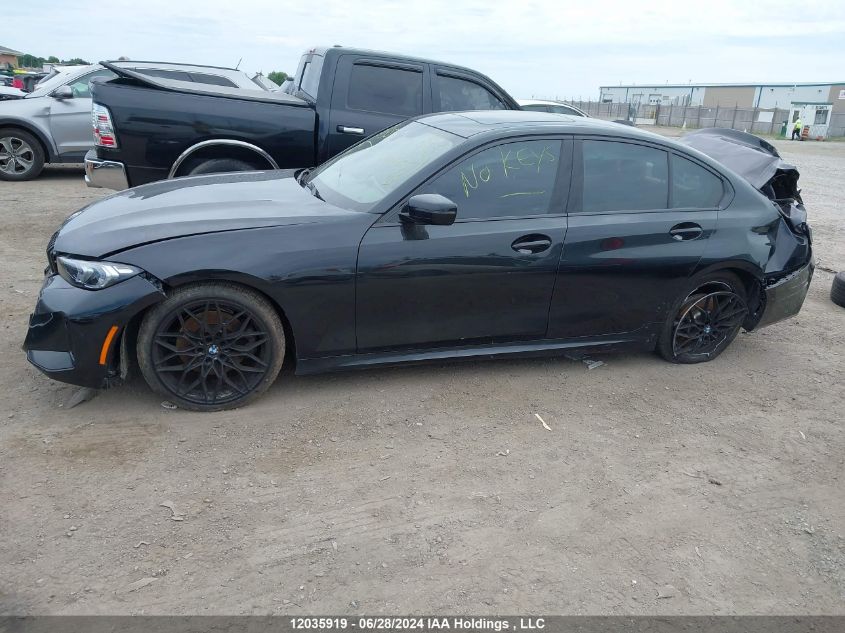 2023 BMW 3 Series VIN: 3MW89FF05P8D37974 Lot: 12035919