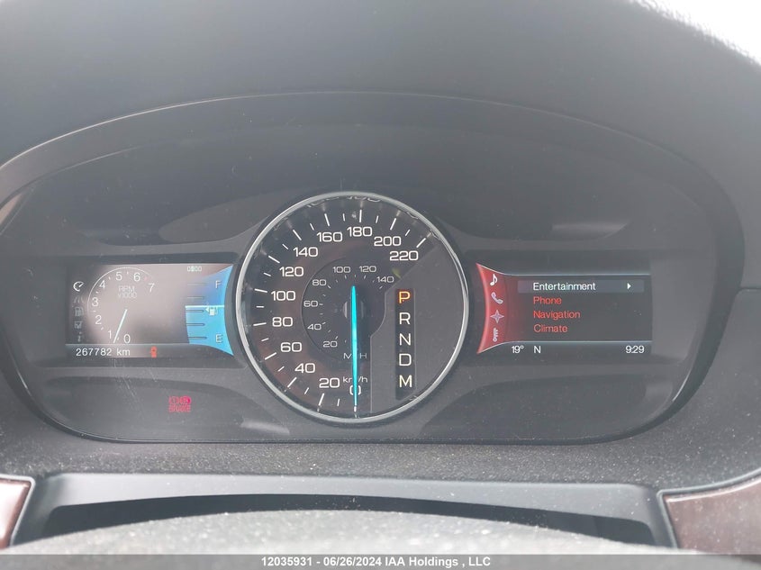 2012 Ford Edge Limited VIN: 2FMDK4KC5CBA75057 Lot: 12035931