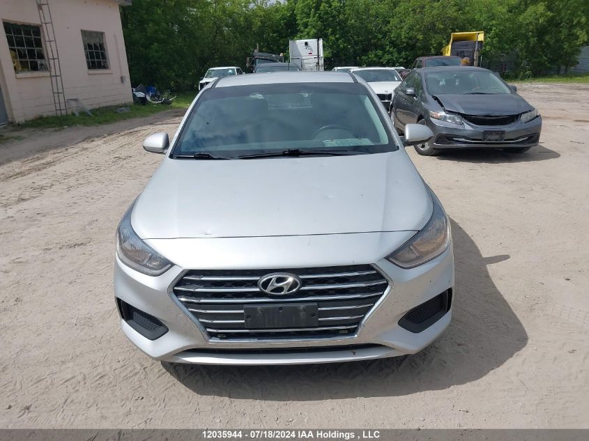 2019 Hyundai Accent Se/Sel VIN: 3KPC25A32KE059901 Lot: 12035944