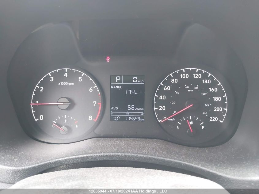 2019 Hyundai Accent Se/Sel VIN: 3KPC25A32KE059901 Lot: 12035944