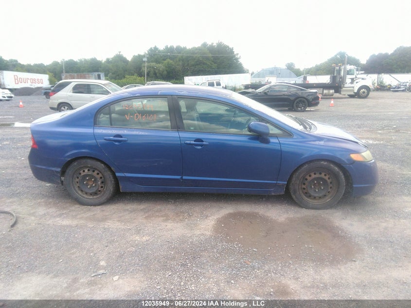 2007 Honda Civic VIN: 2HGFA15597H016108 Lot: 12035949