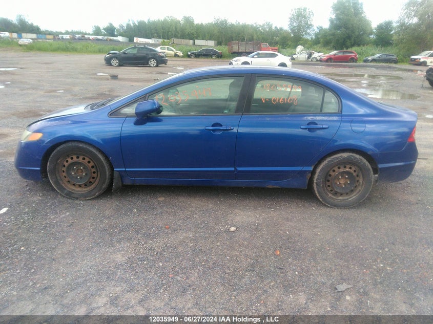 2007 Honda Civic VIN: 2HGFA15597H016108 Lot: 12035949